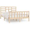 Estructura De Cama Madera Maciza De Pino 120x200 Cm Vidaxl