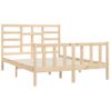 Estructura De Cama Madera Maciza De Pino 120x200 Cm Vidaxl