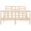 Estructura De Cama Madera Maciza De Pino 120x200 Cm Vidaxl