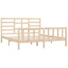 Estructura De Cama Madera Maciza 180x200 Cm Vidaxl