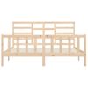 Estructura De Cama Madera Maciza 180x200 Cm Vidaxl