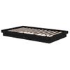 Estructura De Cama Madera Maciza Negro 120x200 Cm Vidaxl