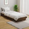 Estructura De Cama Madera Maciza Marrón Miel 90x190 Cm Vidaxl