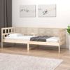 Sofá Cama Madera Maciza De Pino 90x190 Cm Vidaxl