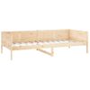 Sofá Cama De Madera Maciza De Pino 90x200 Cm Vidaxl