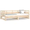 Sofá Cama Extraíble Madera Maciza De Pino 2x(80x200) Cm Vidaxl