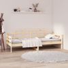 Sofá Cama Madera Maciza De Pino 90x200 Cm Vidaxl