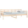 Sofá Cama Madera Maciza De Pino 90x200 Cm Vidaxl