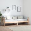 Sofá Cama Madera Maciza De Pino 80x200 Cm Vidaxl