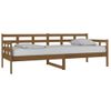 Sofá Cama Madera Maciza De Pino Marrón Miel 80x200 Cm Vidaxl