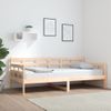 Sofá Cama Madera Maciza De Pino 90x190 Cm Vidaxl