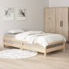 Cama Apilable De Madera Pino Maciza 90x200 Cm Vidaxl