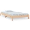 Cama Apilable De Madera Pino Maciza 80x200 Cm Vidaxl