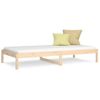 Sofá Cama Madera Maciza De Pino 80x200 Cm Vidaxl