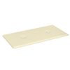 Paneles De Pared 12 Uds Cuero Sintético Crema 30x15 Cm 0,54 M² Vidaxl