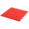 Paneles De Pared 12 Uds Cuero Sintético Rojo 30x30 Cm 1,08 M² Vidaxl