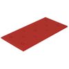 Paneles De Pared 12 Uds Cuero Pe Rojo Tinto 60x30 Cm 2,16 M² Vidaxl