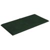 Paneles De Pared 12 Uds Terciopelo Verde Oscuro 30x15cm 0,54 M² Vidaxl