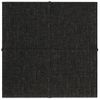 Paneles De Pared 12 Uds Tela Negro 30x30 Cm 1,08 M² Vidaxl