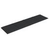 Paneles De Pared 12 Uds Tela Negro 60x15 Cm 1,08 M² Vidaxl