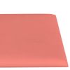 Paneles De Pared 12 Uds Terciopelo Rosa 60x15 Cm 1,08 M² Vidaxl