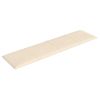 Paneles De Pared 12 Uds Terciopelo Color Crema 60x15 Cm 1,08 M² Vidaxl