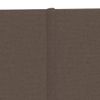 Paneles De Pared 12 Uds Tela Gris Taupe 60x30 Cm 2,16 M² Vidaxl