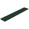 Paneles De Pared 12 Uds Tela Verde Oscuro 90x15 Cm 1,62 M² Vidaxl