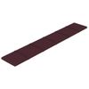 Paneles De Pared 12 Uds Tela Morado 90x15 Cm 1,62 M² Vidaxl