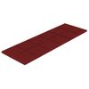 Paneles De Pared 12 Uds Tela Rojo Tinto 90x30 Cm 3,24 M² Vidaxl