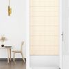 Paneles De Pared 12 Uds Terciopelo Color Crema 90x30 Cm 3,24 M² Vidaxl