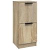 Aparador De Madera Contrachapada Roble Sonoma 30x30x70 Cm Vidaxl