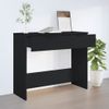 Mesa Consola Madera De Ingeniería Negro 90x36x75 Cm Vidaxl