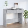 Mesa Consola De Madera Contrachapada Gris Hormigón 90x36x75 Cm Vidaxl