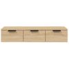 Armario De Pared Madera De Ingeniería Roble Sonoma 102x30x20 Cm Vidaxl