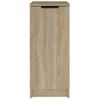 Mueble Zapatero Madera Contrachapada Roble Sonoma 30x35x70 Cm Vidaxl