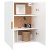 Armario De Pared Colgante Blanco 69,5x34x90 Cm Vidaxl