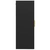 Armario De Pared Colgante Negro 69,5x34x90 Cm Vidaxl