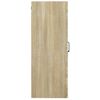 Armario Colgante De Pared Roble Sonoma 69,5x34x90 Cm Vidaxl