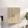 Armario De Pared Madera Ingeniería Roble Sonoma 69,5x32,5x90 Cm Vidaxl