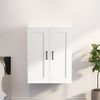 Armario Colgante De Pared Blanco 69,5x32,5x90 Cm Vidaxl