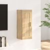 Armario De Pared Madera De Ingeniería Roble Sonoma 35x34x90 Cm Vidaxl