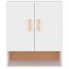 Armario De Pared Madera Contrachapada Blanco 60x31x70 Cm Vidaxl