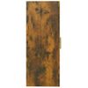 Armario Colgante De Pared Roble Ahumado 69,5x34x90 Cm Vidaxl