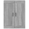 Armario Colgante De Pared Gris Sonoma 69,5x32,5x90 Cm Vidaxl