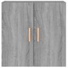 Armario De Pared Madera Contrachapada Gris Sonoma 60x30x60 Cm Vidaxl