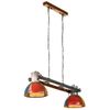 Lámpara Colgante Industrial Multicolor E27 25 W 111 Cm Vidaxl