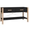 Mueble Para Tv Madera Contrachapada Negro 82x38x45 Cm Vidaxl