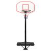 Canasta De Baloncesto Polietileno Blanco 258-363 Cm Vidaxl