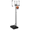 Canasta De Baloncesto Policarbonato Transparente 235-305 Cm Vidaxl